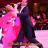 Amazing pink ballroom dress photo